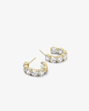 Oh She Fancy .75 Hoops - Gold