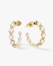 She’s An Icon .75 Hoops-Gold