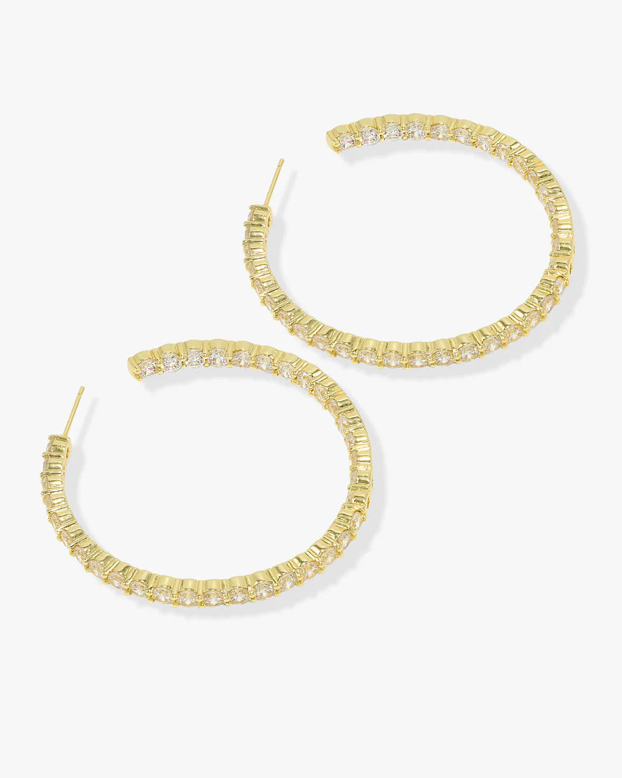 Heiress 2” Hoops-Gold