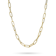 Golden Accord Paper Clip Chain - 24 inches