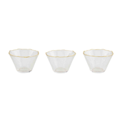 Gold Edge Ramekin Set (Set of 3)