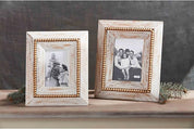 Gold Beaded Frame- Large