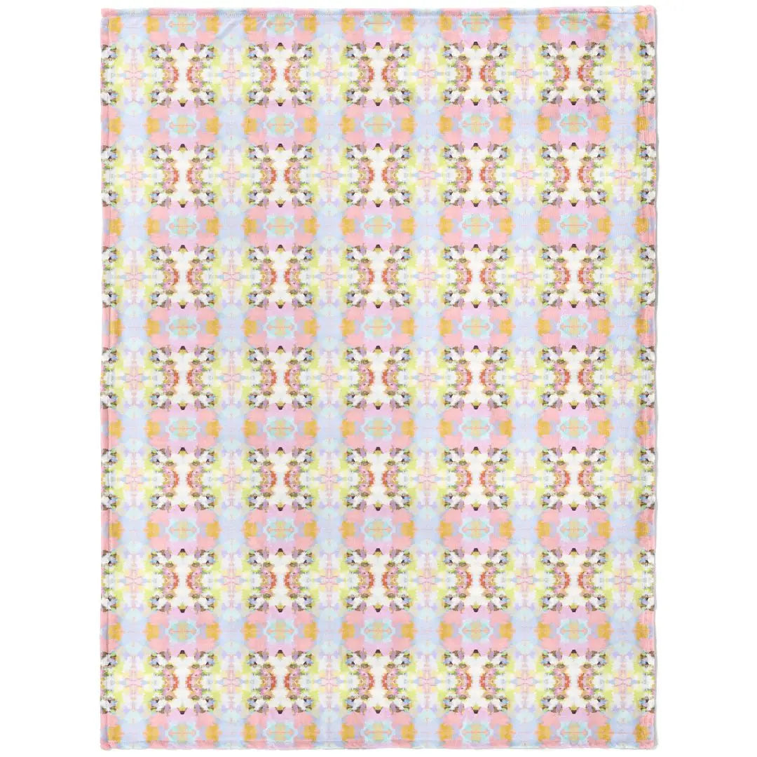 Fleece Blanket- Brooks Avenue Pink