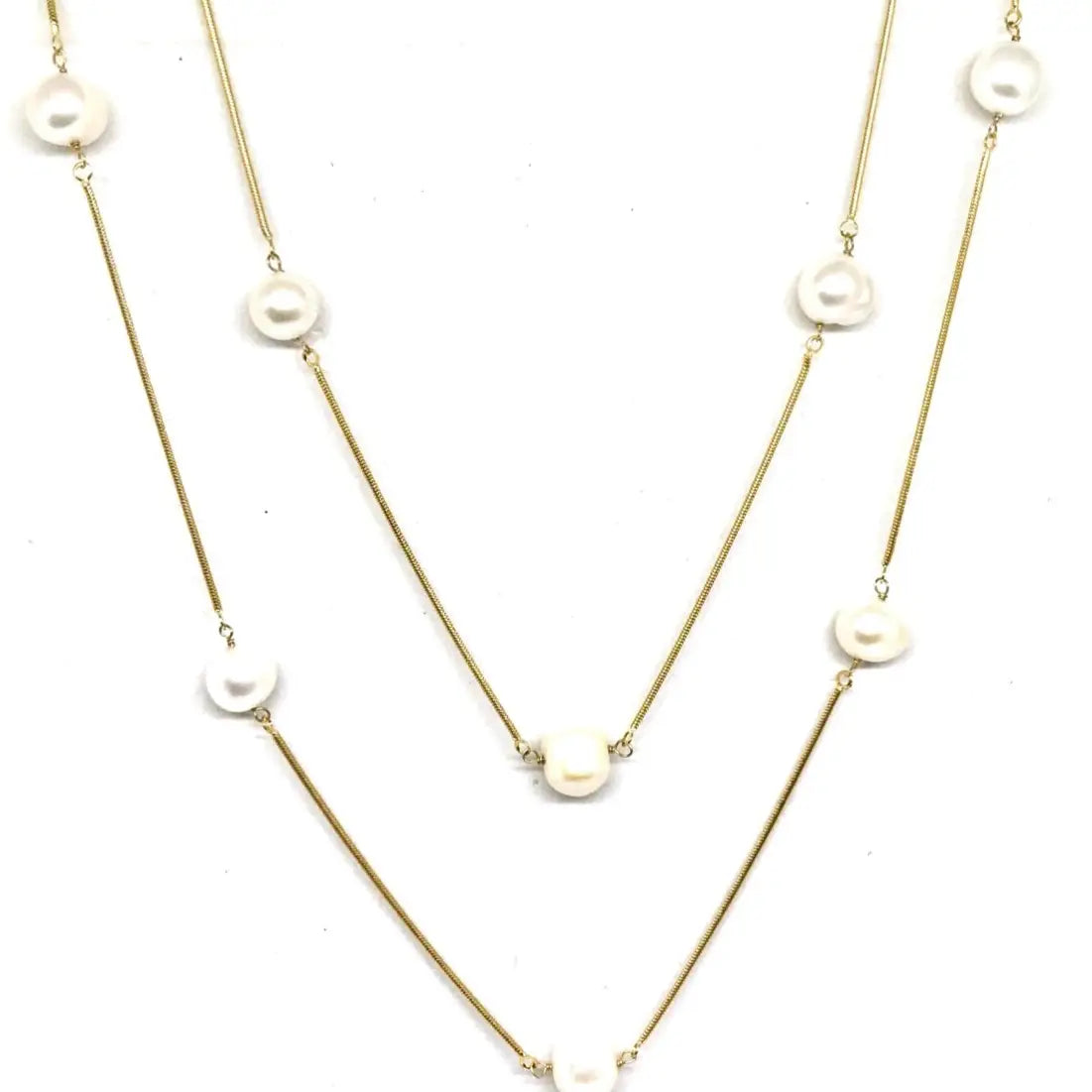 Brazilian Gold Colar De Pedra Necklace