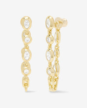 She’s A Boss Soft Hoops - Gold