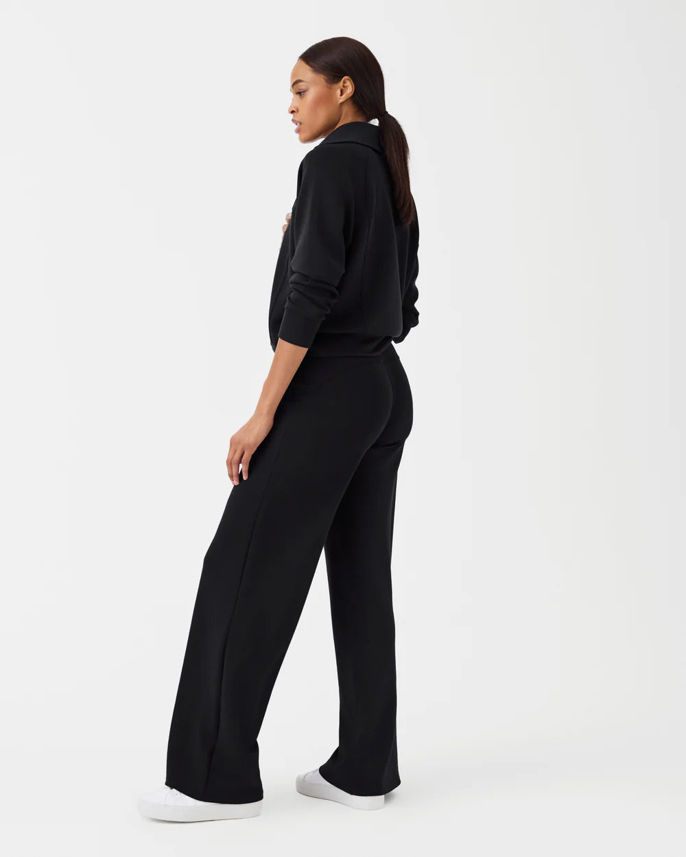 Spanx AirEssentials Wide Leg Pant - Black