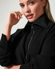 Spanx AirEssentials Half Zip - Black