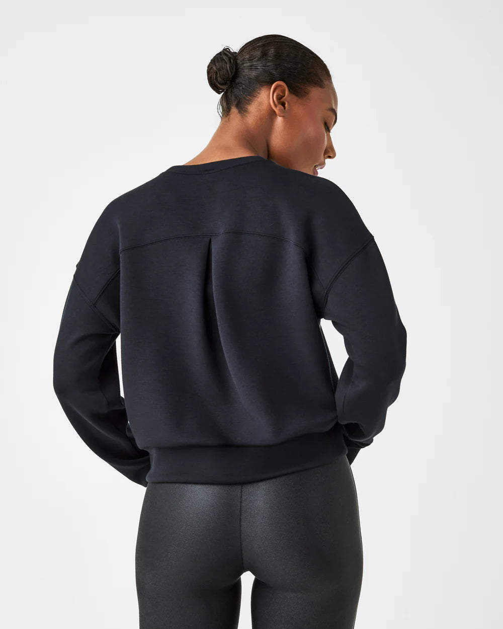 Spanx AirEssentials Crew - Black