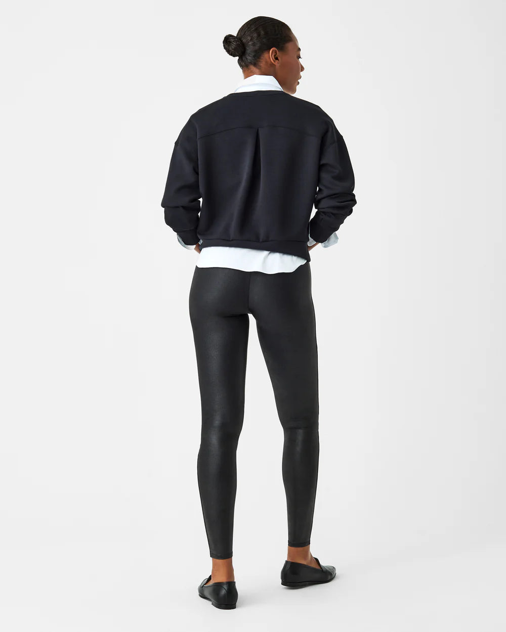 Spanx AirEssentials Crew - Black