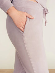 LuxeChic® Skinny Pant with Zippers- Taupe