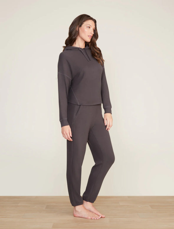 Malibu Collection® Butter Fleece Jogger- Carbon