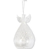 Angel Clear Glass LED w/Lattice Beads 6.25"