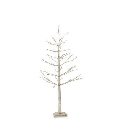 Gold Glitter LED Christmas Tree w/electrical plug- 5Ft