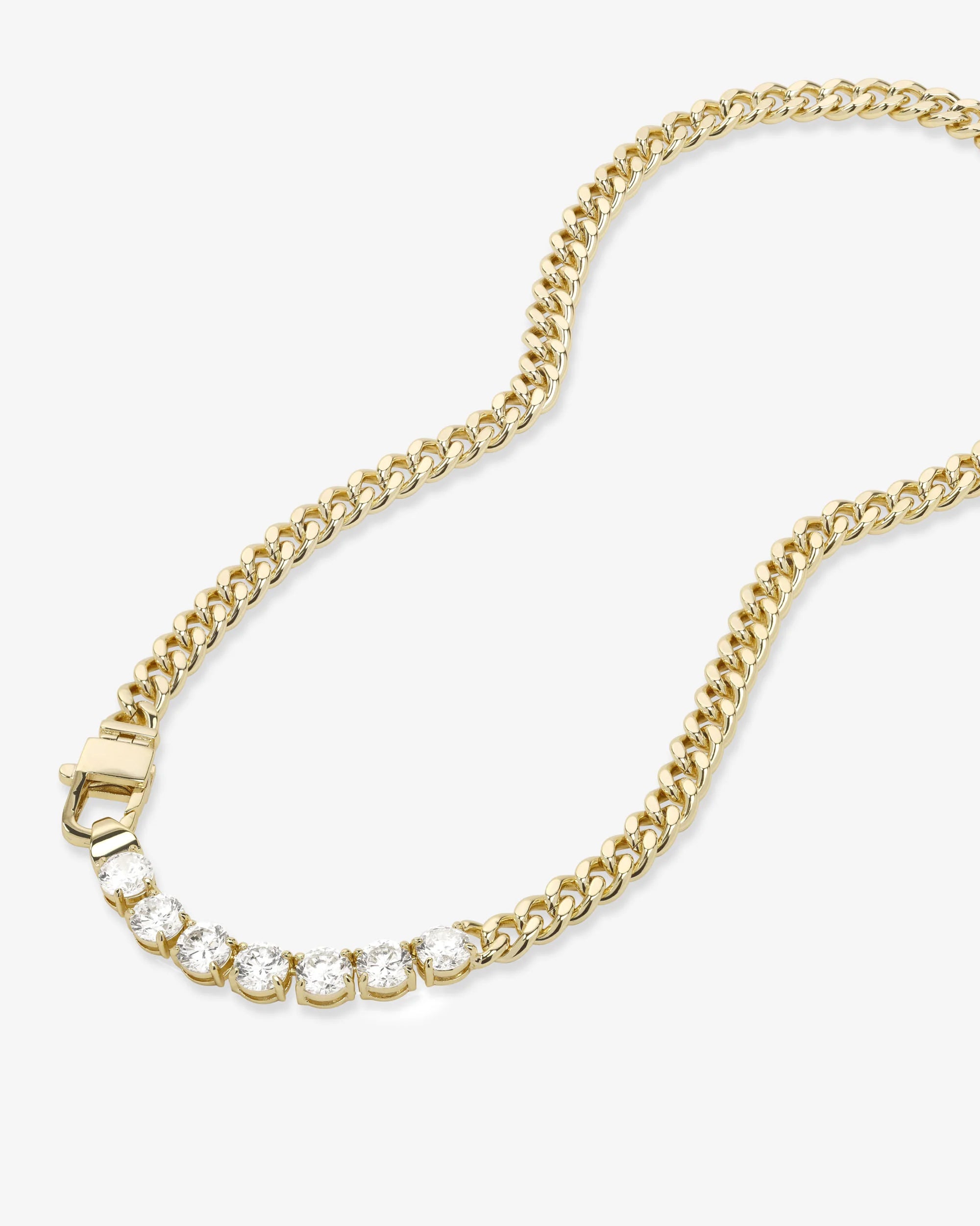 Julian Loves Diamonds Necklace 18" - Gold