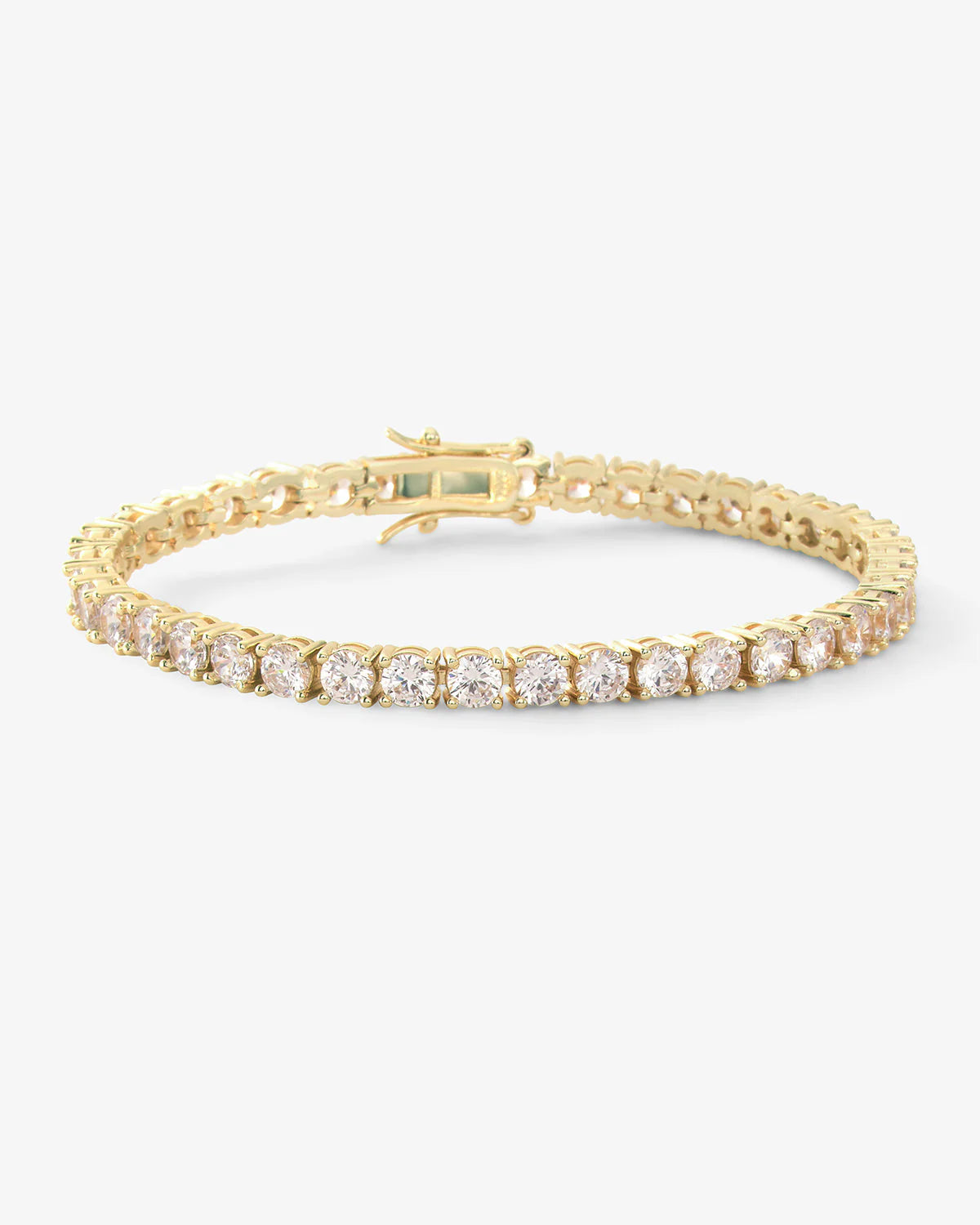 Grand Heiress Tennis Bracelet - Gold