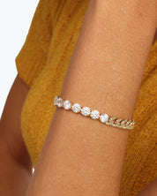 Julian Loves Diamonds Bracelet - Gold