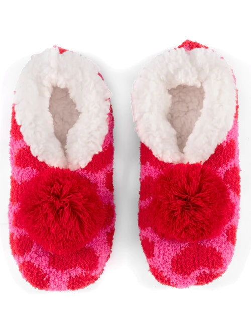 Slipper Socks- Red