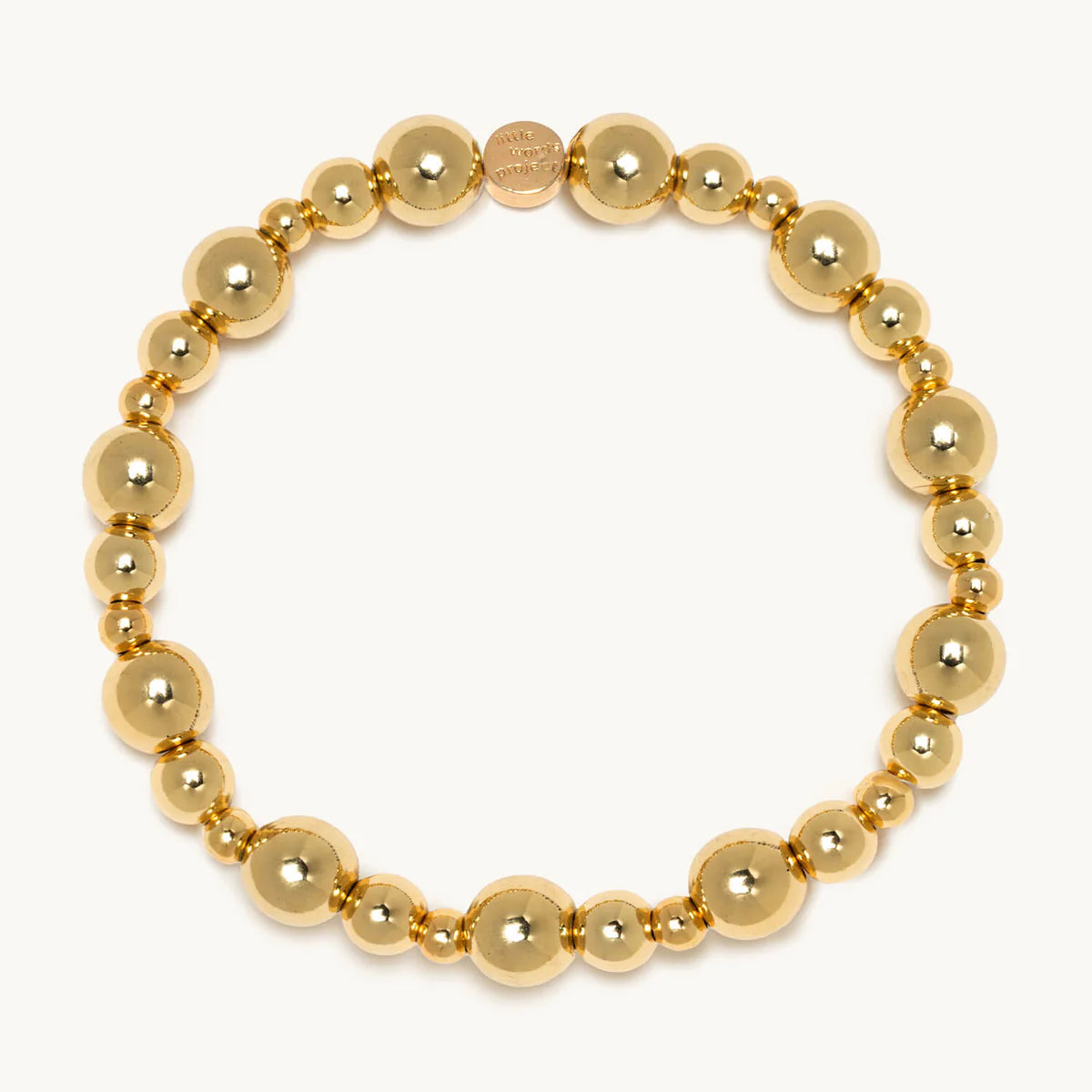 Gold Bubbles Bracelet Base - S/M