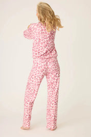 PJ Salvage Full of Love Leopard PJ Set