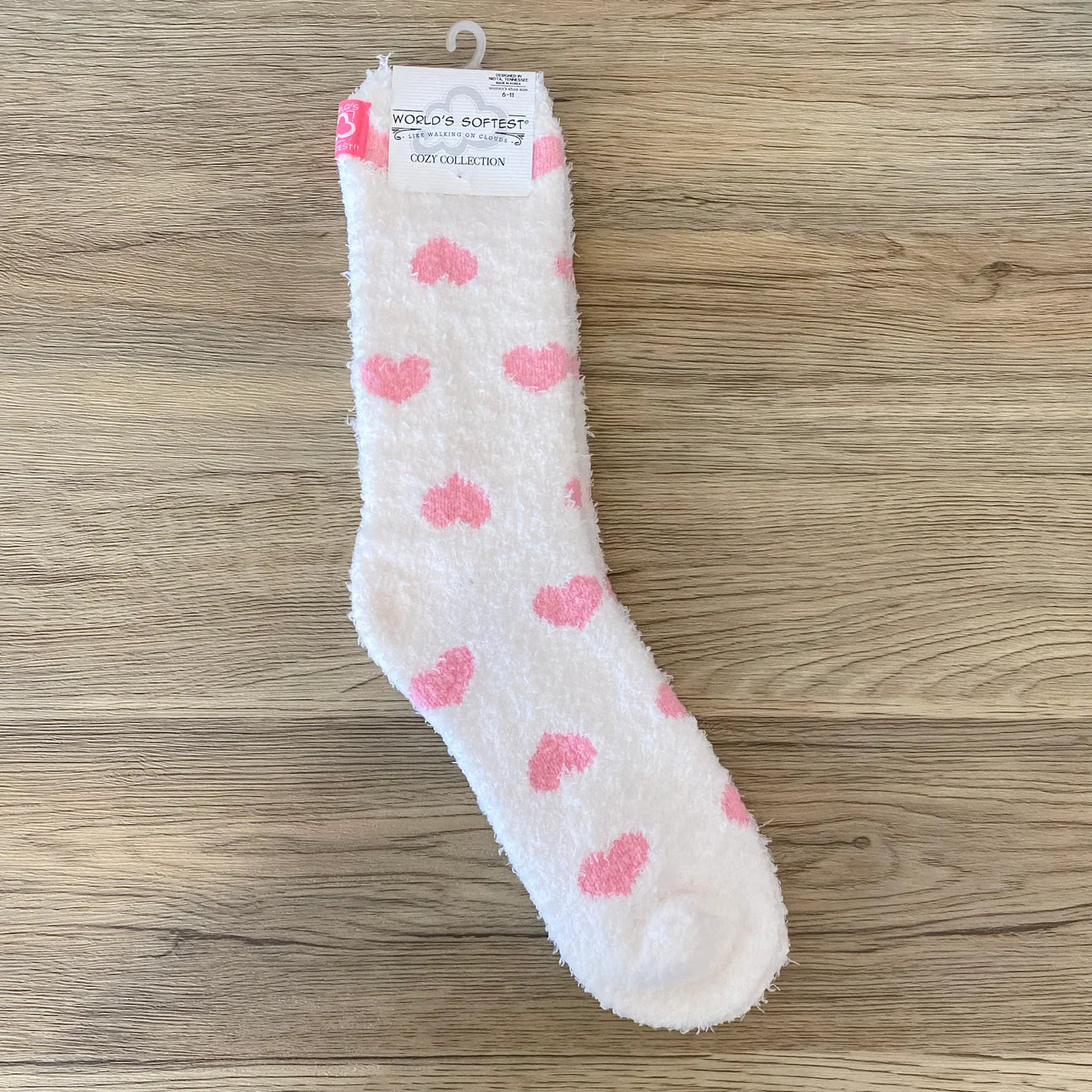 World’s Softest Socks - Up/Down Heart