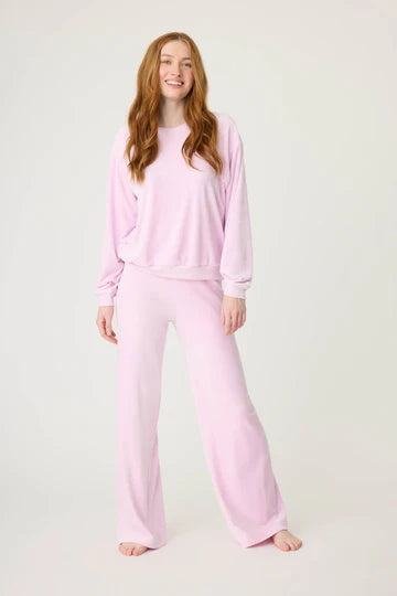 PJ Salvage Spread Love Velour Long Sleeve