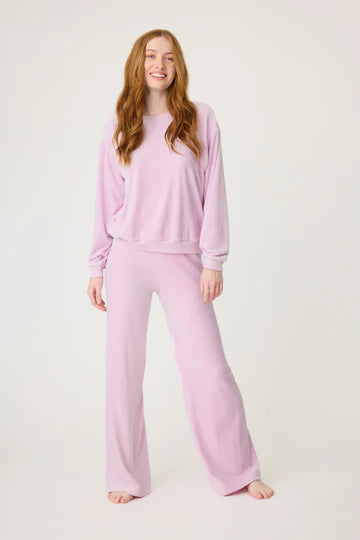 PJ Salvage Spread Love Velour Pant