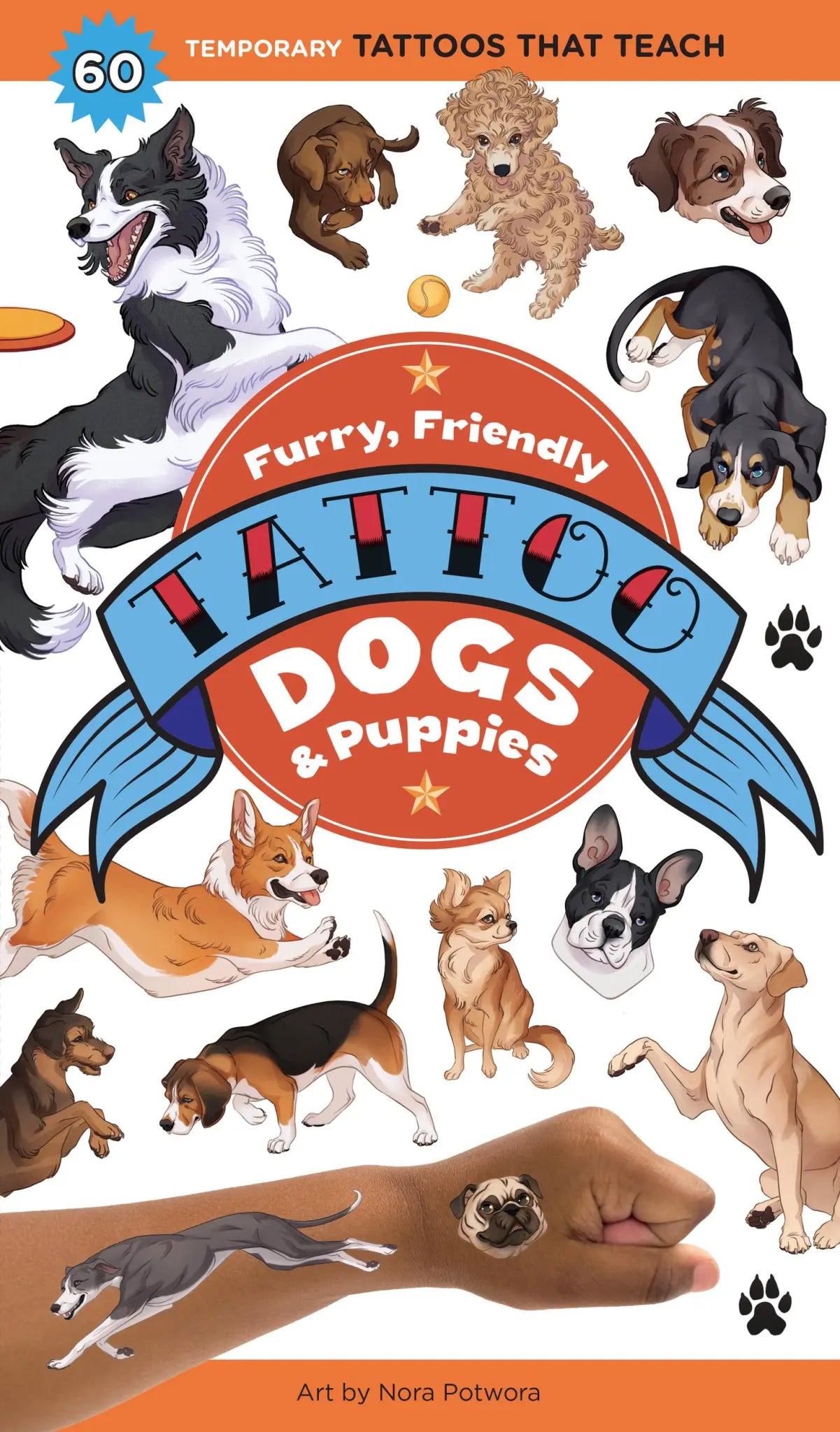 Furry, Friendly Dogs & Puppies Tattoo