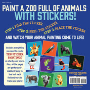 Paint By Sticker Kids / Zoo Animals