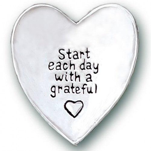 Grateful Heart Large Charm Bowl