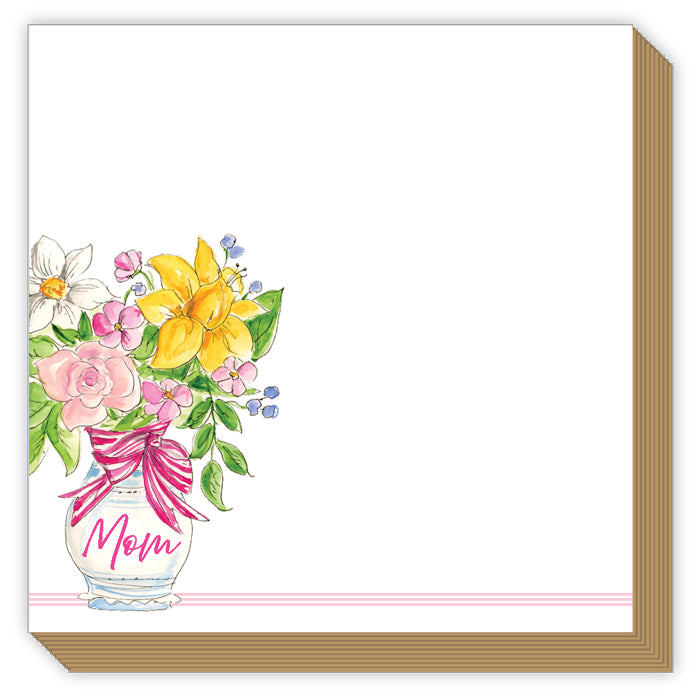 Notepad- MOM Vases of Cut Flowers