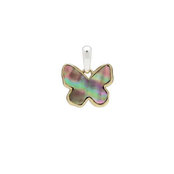 Breakfree Butterfly Pendant - Pink Abalone