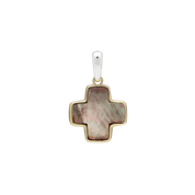 Life In Balance Cross - Pink Abalone