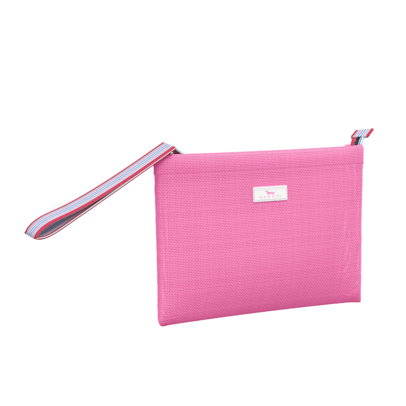 Scout Cabana Clutch Wristlet- Bubblegum