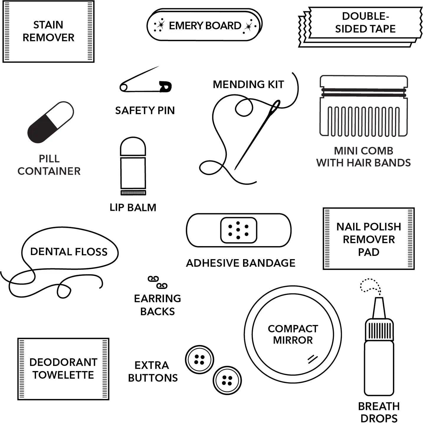 Minimergency Kit Orchid Glitter