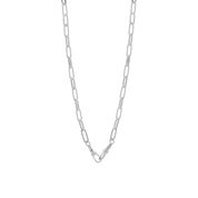 Twisted Link Everything Necklace Sterling Silver