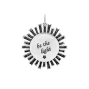 Be the Light Pendant - Sterling Silver