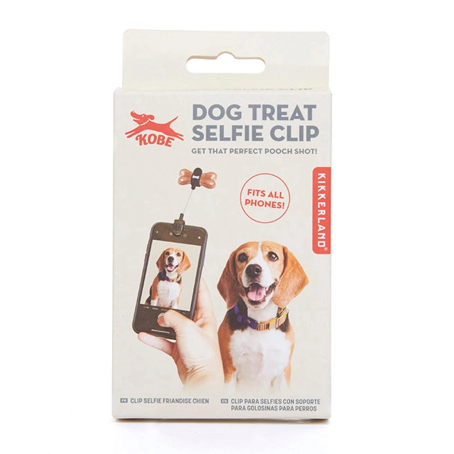 Dog Treat Selfie Clip