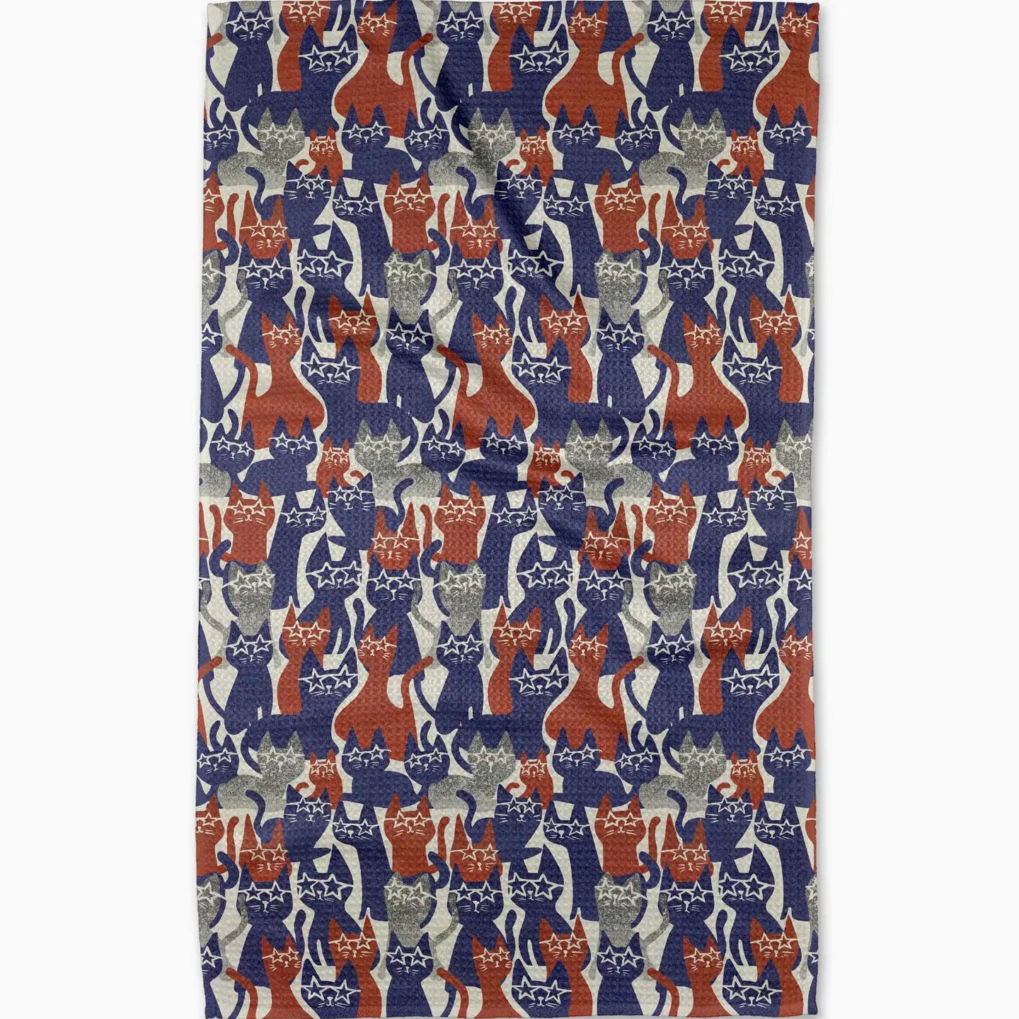 Tea Towel - Parading Cats