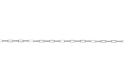 Twisted Link Paperclip Chain