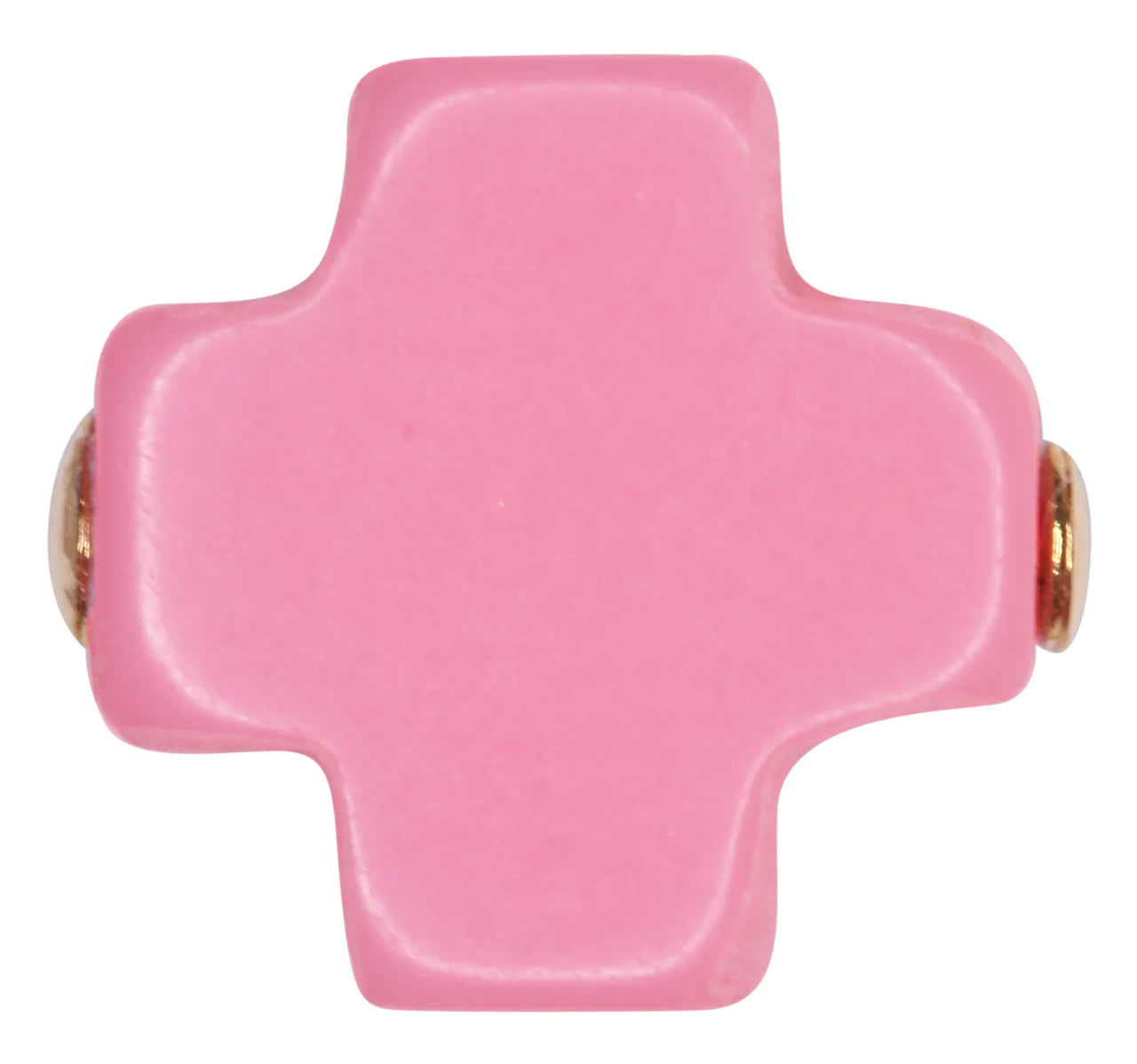 egirl signature cross bracelet gold-bright pink