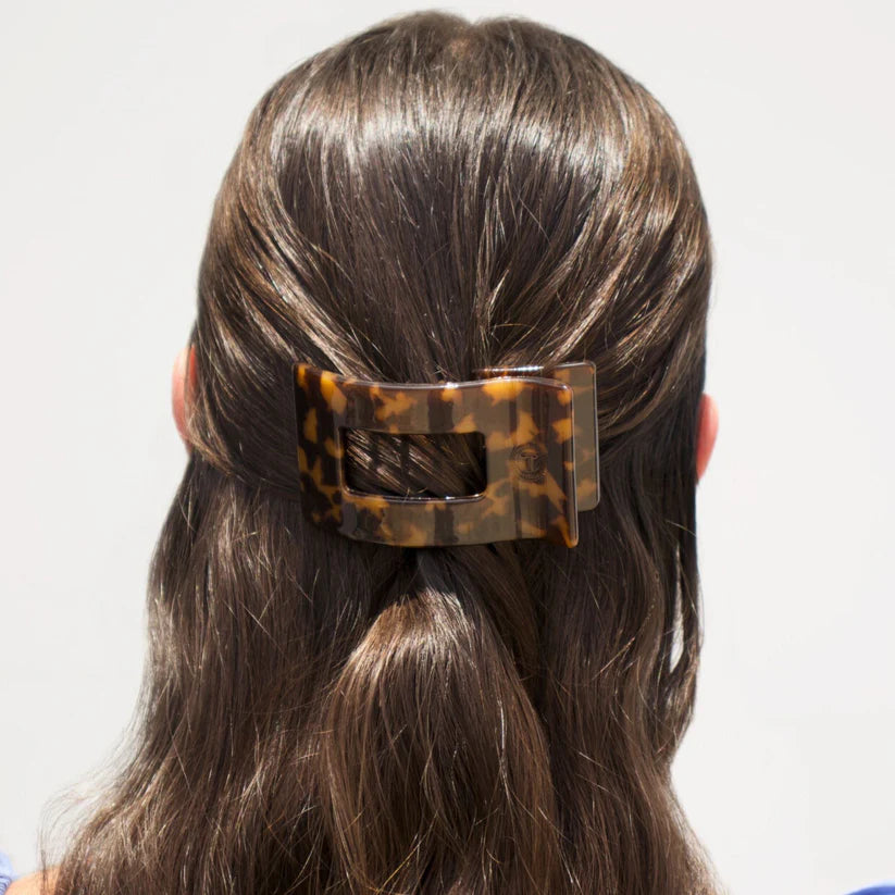 Teleties Flat Rectangle Hair Clip Small