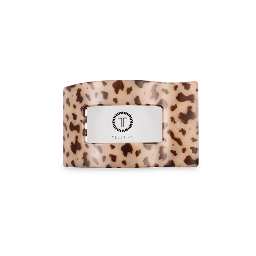 Teleties Flat Rectangle Hair Clip Small