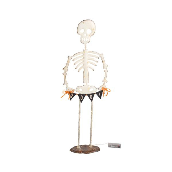 Light Up Skeleton Sitter- Large
