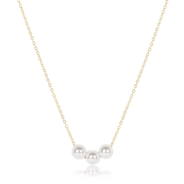 egirl 14" necklace gold - joy pearl