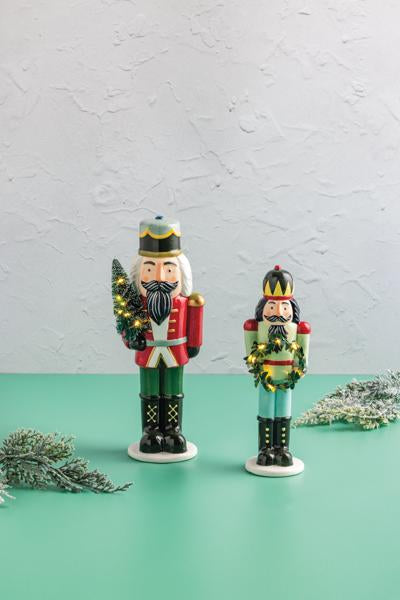 Light-Up Nutcracker Sitter- Small