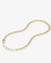 Pave' Julian Loves Diamonds Necklace 16"