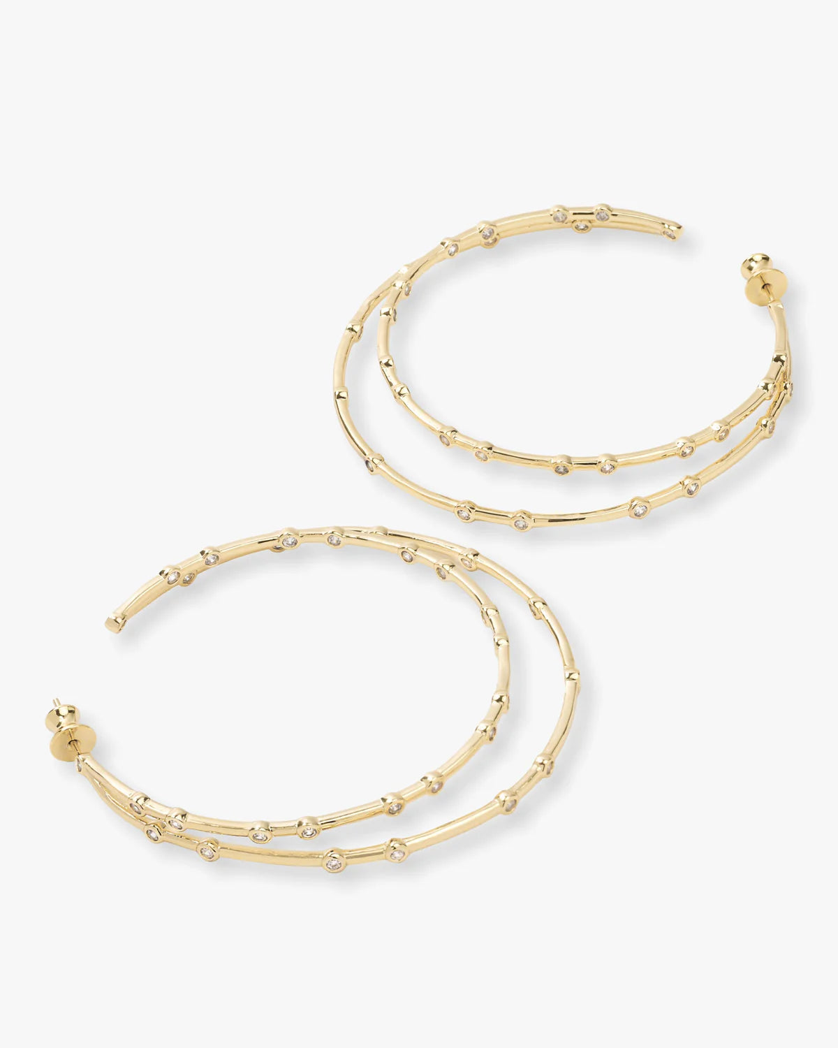 Big Ass Doubled Hoops 2.5"