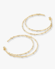 Big Ass Doubled Hoops 2.5"