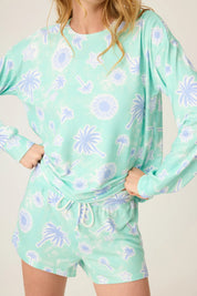 PJ Salvage Vacay Vibes Long Sleeve Top