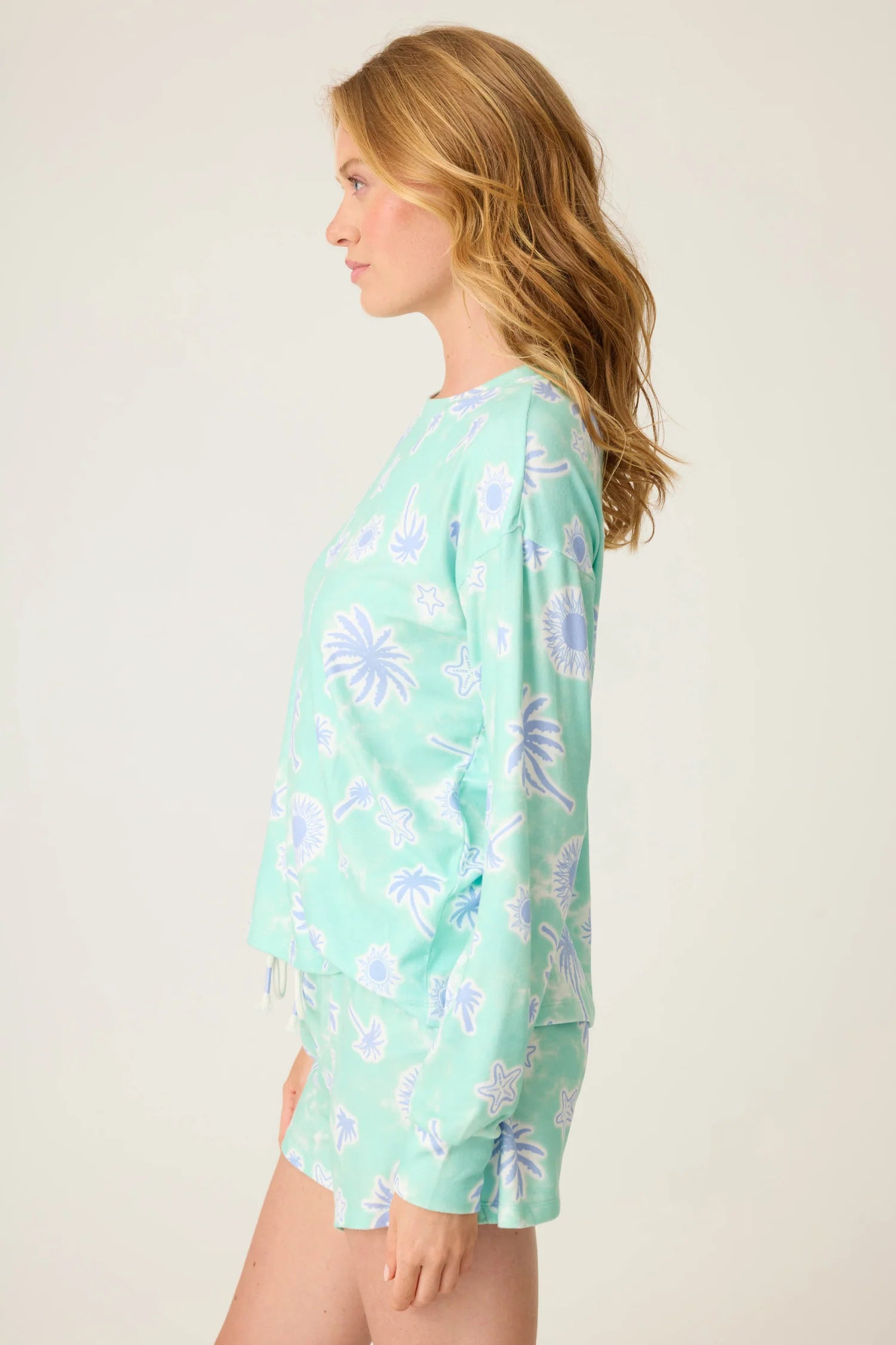 PJ Salvage Vacay Vibes Long Sleeve Top